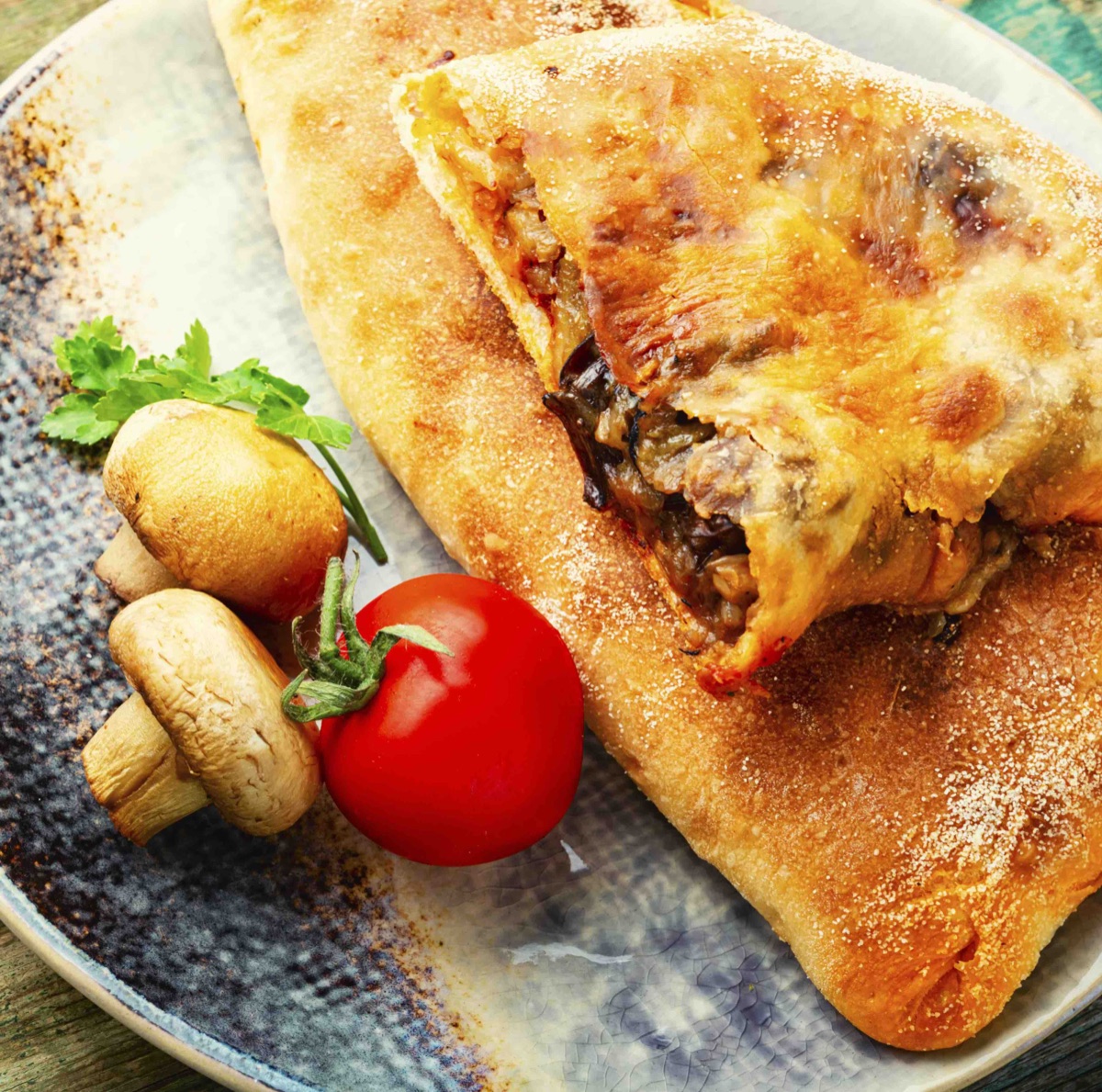 Calzone bei Chefin KebabHaus in Maxdorf